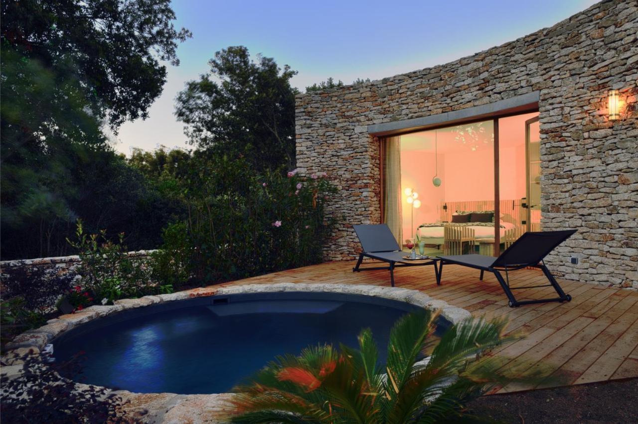 A Speranza Suites Avec Piscine Privative Chauffee بونيفَسْيو المظهر الخارجي الصورة